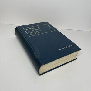 Cases And Materials on Evidence‎ 1968 University Casebook Series